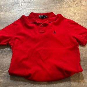 Ralph Lauren Vibrant Red Polo Shirt